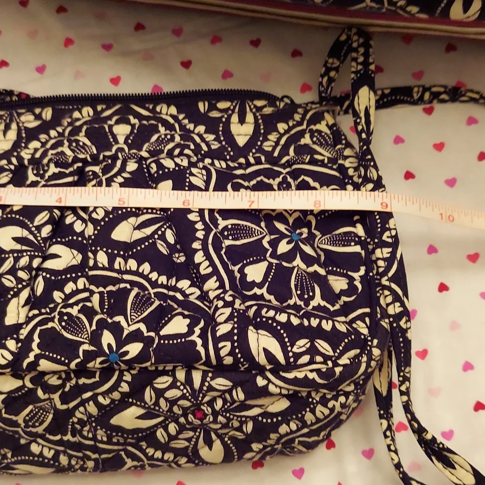 VERA BRADLEY laptop/handbag/wristlet 3 piece set